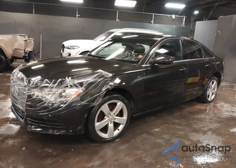 2013 Audi A6 2.0T Premium from USA, damaged, VIN WAUGFAFCXDN090400